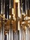 Light Luxury Chandelier American All-Copper Post-Modern Guest Restaurant Simple Creative Personalized Crystal Lamps Zhongshan Factory Direct Sales