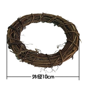 Rattan ring Rattan woven wreath Christmas Rattan ring Natural Rattan ring DIY festive wedding shop window facade decoration