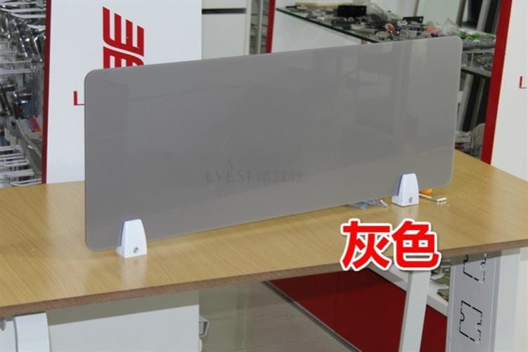 Anti-droplet desk partition desk baffle school exam acrylic partition screen non-perforated canteen baffle