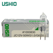 USHIO Oxtail JC12V-50W100W35WGY6 35 C-6 Bulb Optical Instrument bulb Halogen bulb