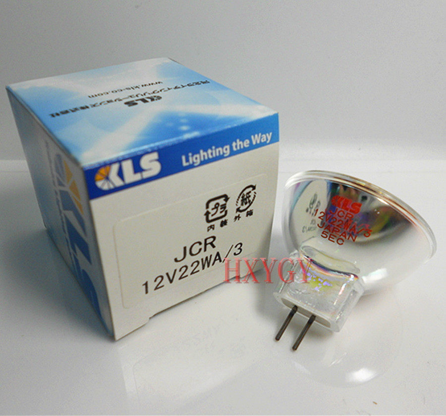 KLS JCR 12V22W A 3 Halogen Cup Lamp OLYMPUS Microscope Cold Light Bulb SZ2-LGB