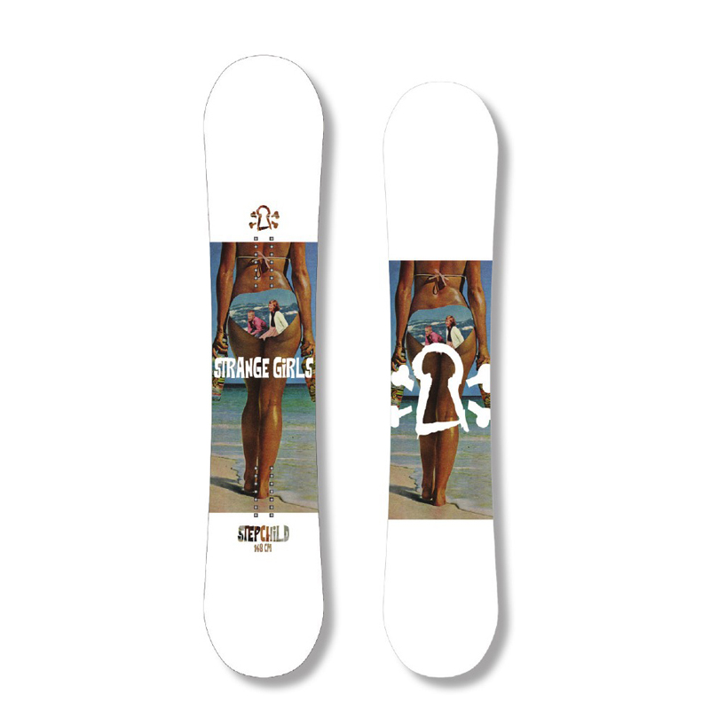 STEPCHILD strange girls series veneer snowboard all-round board park board 142155