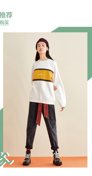 Sweatshirt femme PEACEBIRD    - Ref 3213913 Image 15
