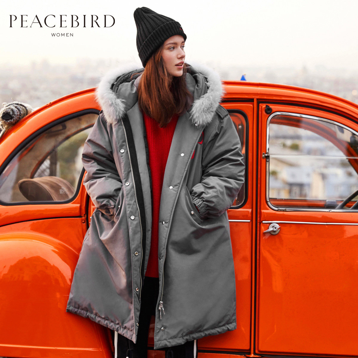 [USD 563.46] Li Yan's same style Taiping Bird winter clothing new