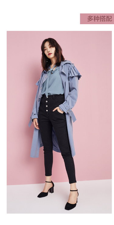 Jean femme PEACEBIRD    - Ref 3193550 Image 9