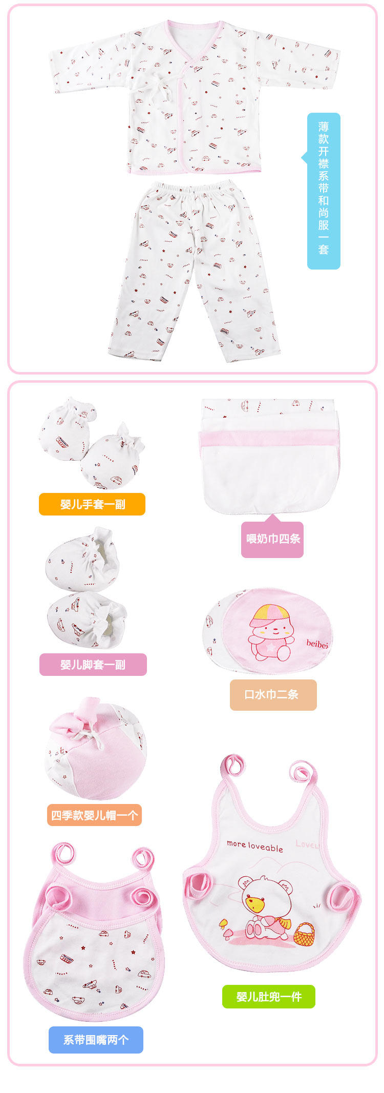 Coffret cadeau pour nouveau-né - Vêtements + Accessoires - Ref 1956029 Image 30