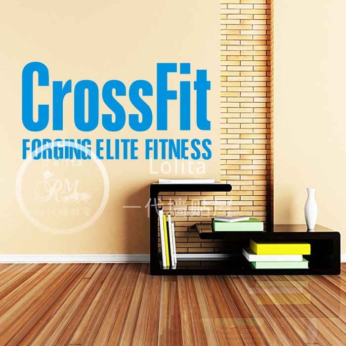 健身房会馆英文体育锻炼标语励志装饰舞蹈室玻