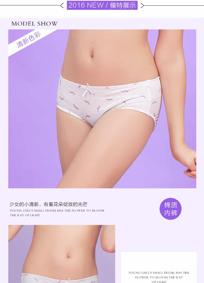 Slip jeune en coton - Ref 640146 Image 13