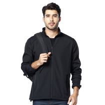 Sports outdoor soft shell clothing mens autumn and winter warm fleece clothing womens anti-style couple slim jacket