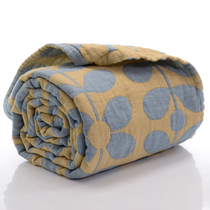 Cotton yarn cloth mat pleated quilt Japanese towel quilt Sofa towel Pure cotton sheets Double single adult air conditioning quilt blanket