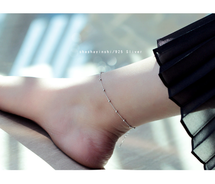 Bracelet de cheville Femme OTHER   en Argenterie - Ref 3102962 Image 12