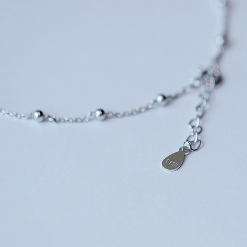 Bracelet de cheville Femme OTHER   en Argenterie - Ref 3102962 Image 3
