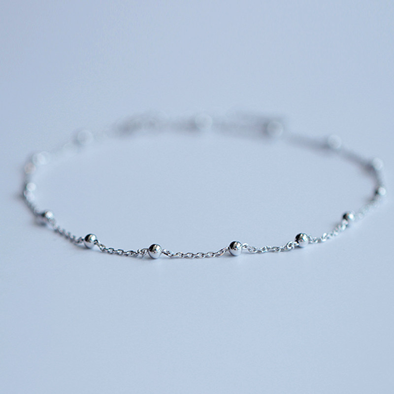 Bracelet de cheville Femme OTHER   en Argenterie - Ref 3102962 Image 4