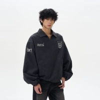 Черное и серое место в тот же день