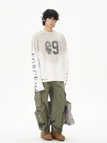 Мужской дизайнерский лонгслив, трендовый корсет для влюбленных, США