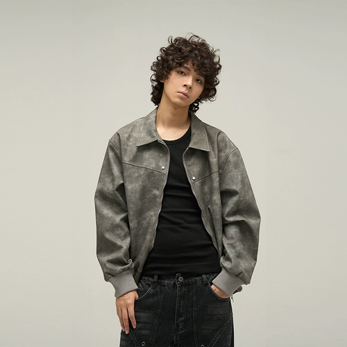 Куртка, осенний пуховик, в американском стиле, изысканный стиль