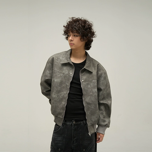 Куртка, осенний пуховик, в американском стиле, изысканный стиль