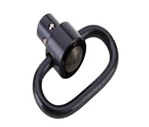 NERF soft bullet track accessories dovetail strap ring single and double point ring buckle tactical leather rail metal QD seat