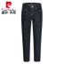 Thương hiệu quần jeans nam chính hãng Pierre Cardin màu rắn quần nam 2019 xuân mới quần xanh đen hoang dã - Quần jean quần áo nam Quần jean