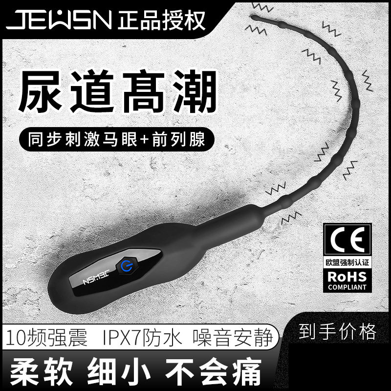 Jiuxing Electric Silicone Eye Stick Vibration Stimulation Urethral Insert Stick SM Alternative Pleasure Prostate Masturbation Toy