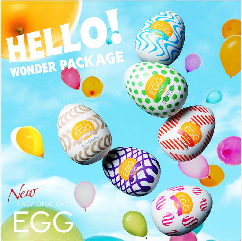 Japan imported TENGA egg masturbation egg erotic egg oral sex anal sex portable male masturbator sex toys