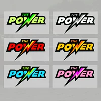Lightning Power Power Английская творческая наклейка личность круто