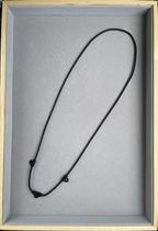 Thai Buddha Collection Home Black Nylon Buddha Brand Hanging Chain Hand Woven Three Hanging Buddha Brand Rope