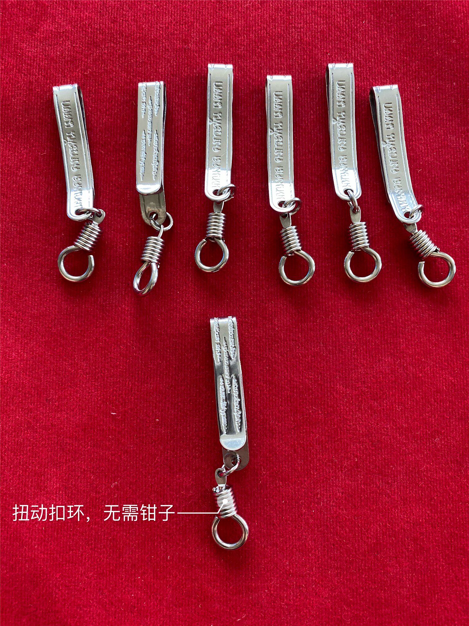Thai specialty professional Buddha card clip metal material Beijing delivery
