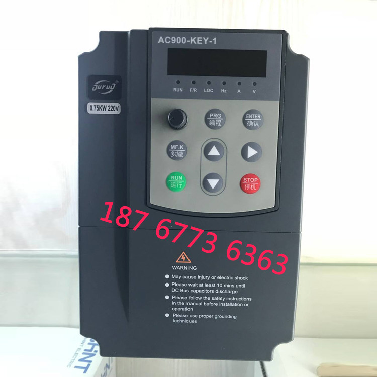 Manufacturer direct sales AC900 frequency converter 220V380V0 75-1 5-2 2KW single-phase three-phase motor tuning