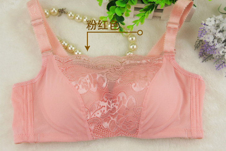 bras mùa thu / mùa đông tụ tập điều chỉnh nhỏ ngực ngực phẳng dày và sâu v sexy chống đi ánh sáng womens đồ lót không có vòng thép áo ngực.