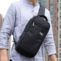 KAKA KAKA OXFORD cloth mens chest bag shoulder messenger small backpack casual business sports running mobile phone bag