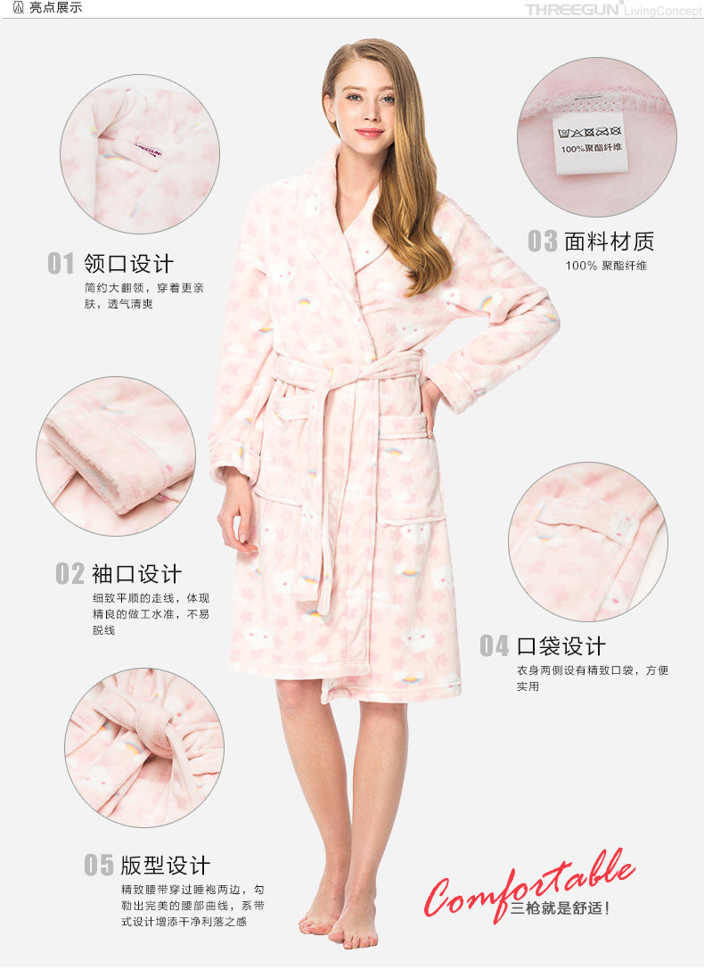 Peignoir jeunesse THREEGUN 70298A0 - Ref 602296 Image 8