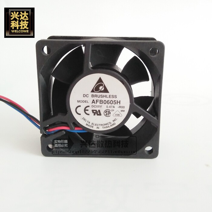 Taeda 6025 0 5V 47A 6CM 6CM Large air volume server Host shell USB fan AFB0605H-ROO