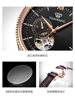 Tianwang Watch Fashion Skeleton Men's Mechanical Watch 51154 Retro Genuine Leather Business Men's Watch Gift for Boyfriend