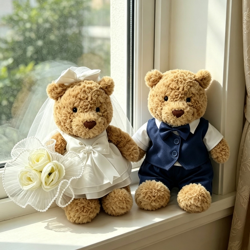 Jellycat Barcelona Bear Clothes Barnabas Pig Plush Toy Handmade Doll Clothes Wedding Dress Suit Clothing