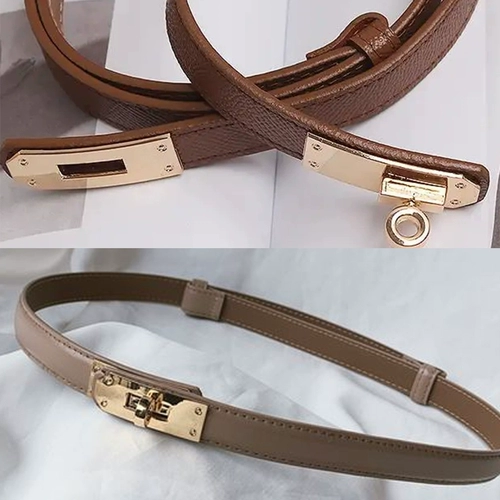 Ремень, аксессуар, золотой высококлассный чокер