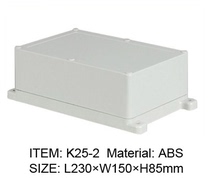 With ear ABS plastic waterproof case power switch button wiring road board meter Outer box 230 * 150 * 85mm