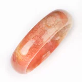 Коралловая природная руда, женский браслет