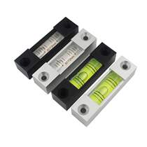 High-precision small blister mini bar level adjustable small square metal strip horizontal bubble beads