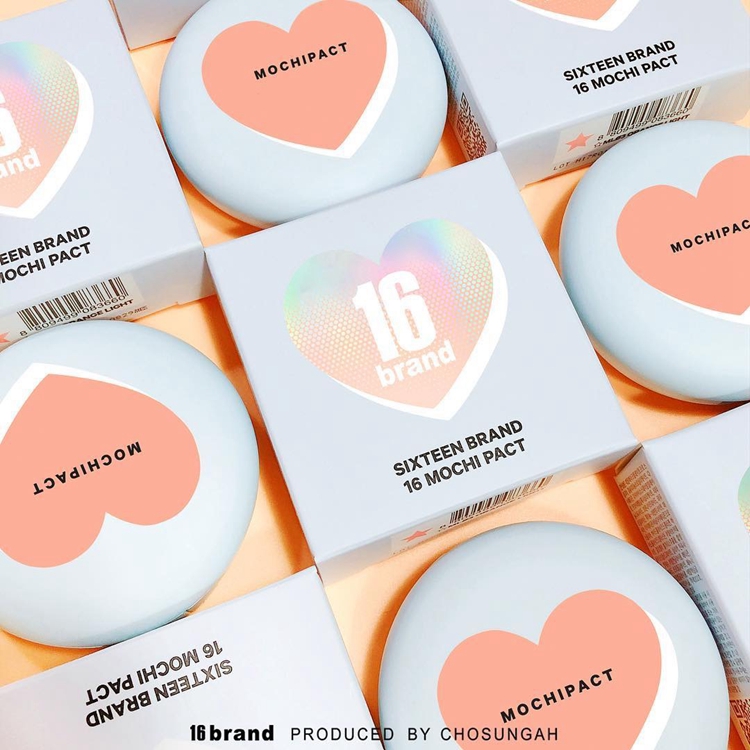 Theo lịch trình Hàn Quốc mua 16BRAND MOCHI PACT CAO CẤP Mashu Peach nghiền khoai tây nổi bật highlight tạo khối