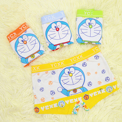 纯棉男童内裤平角裤儿童内裤四角三角中大童男孩5宝宝小童短裤3岁