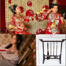 Costume props Chinese style studio shooting shadow Retro outfit Wedding celebration props ornaments Grass mat calligraphy yarn brush holder