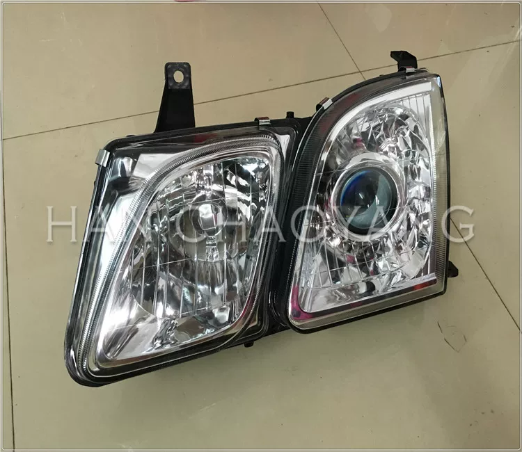 Подходящее для передней фары Lingzhi LX470 98-07, частично полностью в переднюю лампу, передняя часть к лампе поворотного угла
