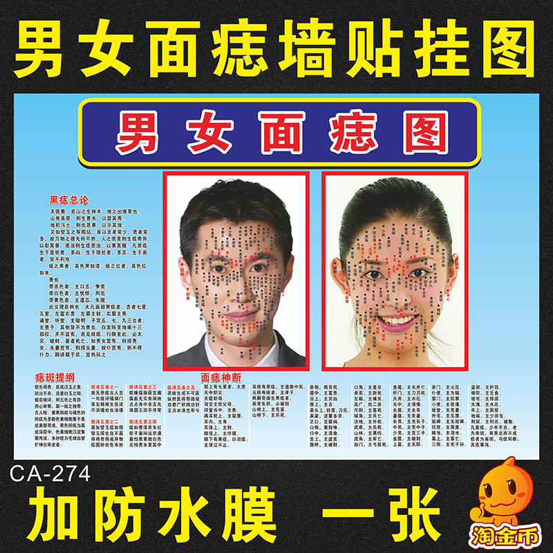 男女脸部点痣祛痣祛斑海报面痣面相取痣去痣挂图除痣美容广告图片 男女脸部点痣祛痣祛斑海报面痣面相取痣去痣挂图除痣美容广告图片