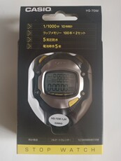секундомер 外包装差点 商品全新，适合自用，日本卡西欧 hs 70w秒表计时器 3