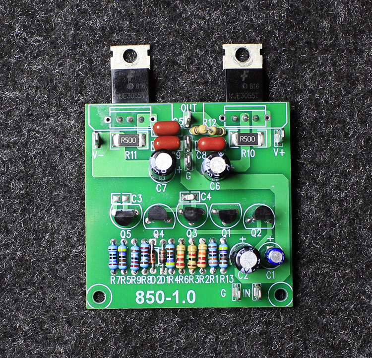 Mono-track 850 power amplifier board B power amplifier resistant to hearing ultra 1875