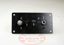 Three-inch small speaker digital power amplifier Board 5v computer speaker power amplifier board USB sound card decoding power amplifier board AUX