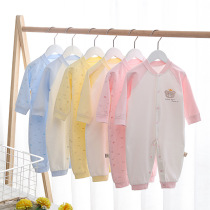 Delivery headwear Baby one-piece clothes Fall new Long sleeves Triangle climbing Harvest version Butterfly knot Two sets of spot