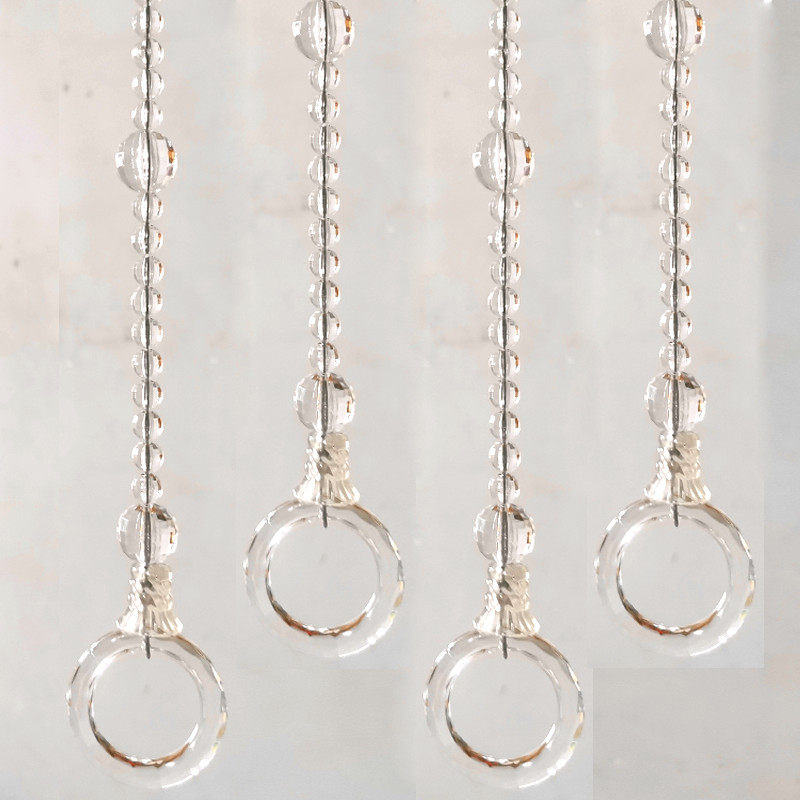 Clothing Store Crystal Rings Beads Necklace Hanger Hanger Suspension Chain Hanging Clothing Chain Upper Wall Hanger Hanger Hanger