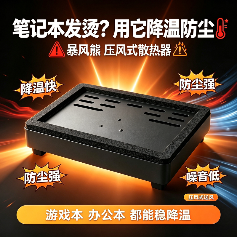 2025 New Model Yufengzhe M6 Storm Bear Pressure-Cooling Radiator Laptop Stand Supports Flat Placement Liquid Gold 2025 New Model Yufengzhe M6 Storm Bear Pressure-Cooling Radiator Laptop Stand Supports Flat Placement Liquid Gold